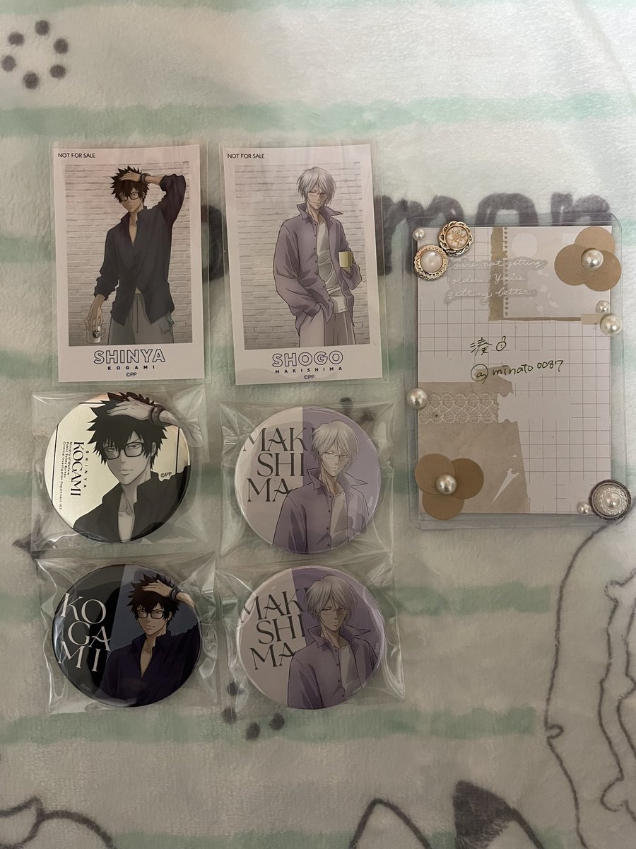 【交換、譲渡】PSYCHO-PASS ノイタミナアパレル ポップアップギャラリー 缶バッジ 購入特典

譲:狡噛、槙島
求:縢or定価+送料（特典は譲渡の場合希望額ご相談）

大阪手渡し、郵送可能。
検索からでもお気軽にお声掛けください！