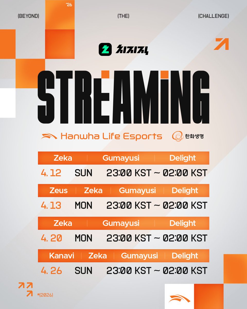 Hanwha Life Esports tweet media
