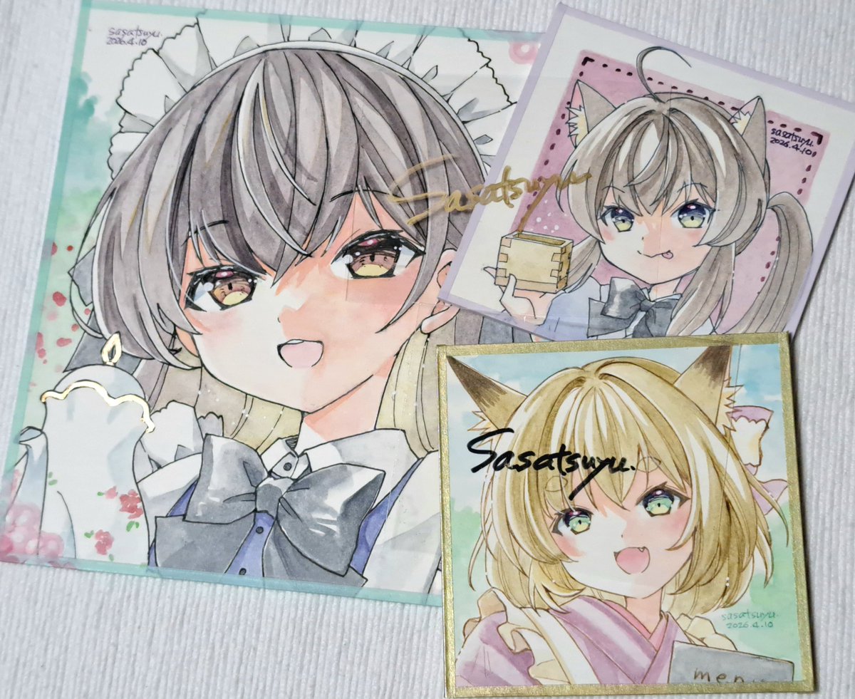 ささつゆ🦊🍶4/26枡酒🚋5/17関西コミティア76:T-26 tweet media