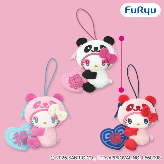 GiGO_Aira's tweet image. #GiGO 
#イオンタウン姶良　
#サンリオ
#ハローキティ

🎀新商品入荷情報🎀
パンダハローキティ 中華ロリータマスコット🐼