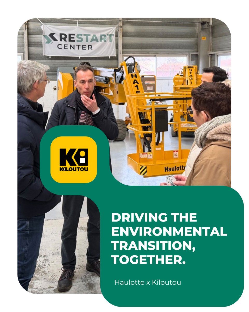 haulottegroup's tweet photo. Haulotte x @kiloutou: aligning our roadmaps for a low-carbon future
Recently, we welcomed the sustainability and purchasing teams from Kiloutou to Haulotte headquarters to align our strategies and move forward with concrete actions.
🔗 https://t.co/wpmx0ULurg
#Haulotte #Kiloutou https://t.co/1I4szNSsBi