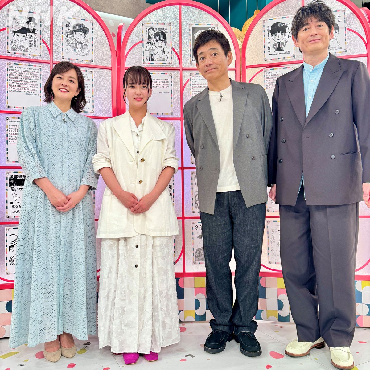 朝ドラ「風、薫る」公式 tweet media
