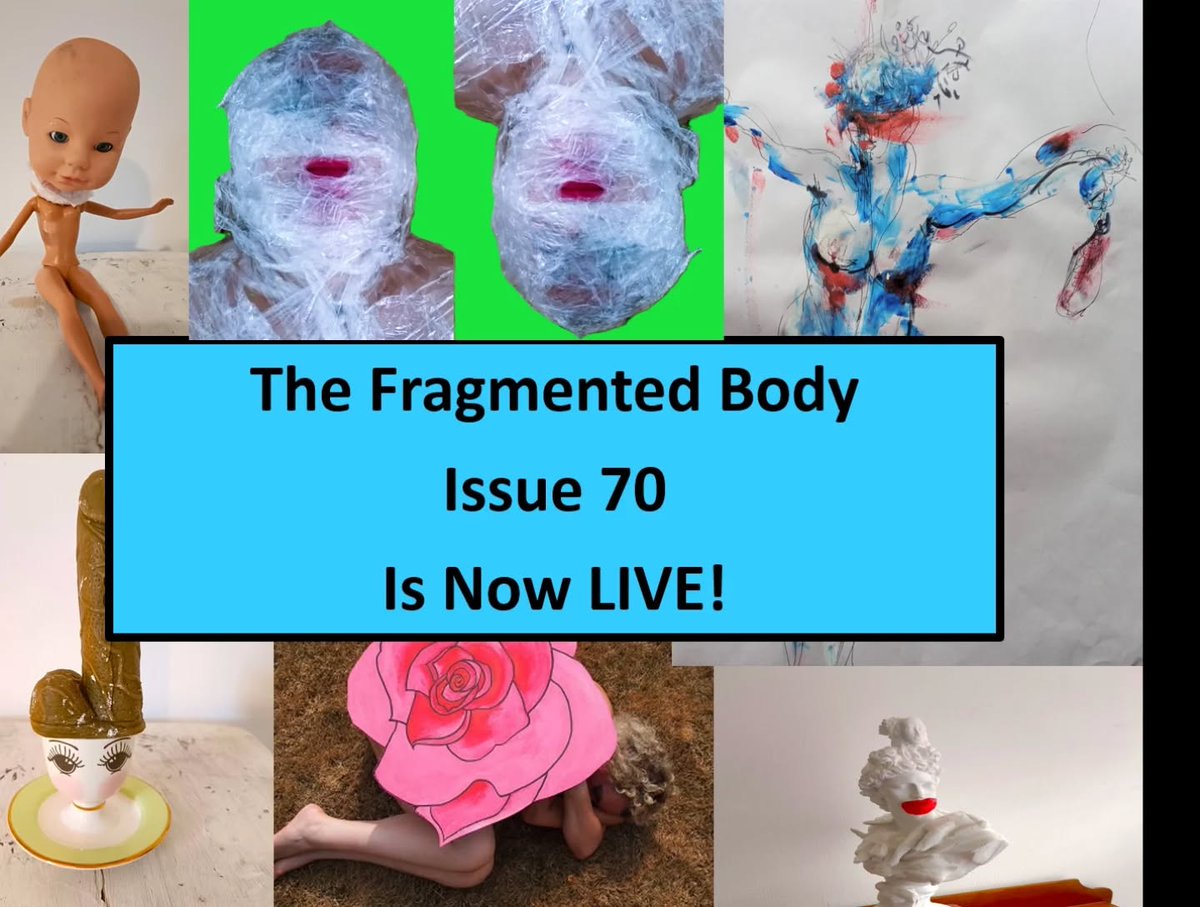 petedevonald's tweet image. // Issue 70 - The Fragmented Body is now live! //

Delighted to have new poems featured alongside so much great writing from resident writer Michaela Hall

haus-a-rest.com/issue-70-write…

#artopencall #artopportunites #thebody #poetry