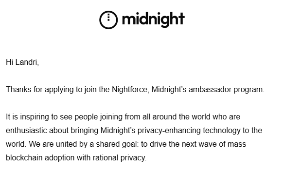 multicultureme1's tweet photo. @F_ZK_Now @midnightfdn  Thank you for the opportunity to incline in shaping the future!!!
Cant wait to connect with the Lead @jackoconnorx  and the Whole nightforce 
#midnight #nightforce https://t.co/V1yUmvGYx4