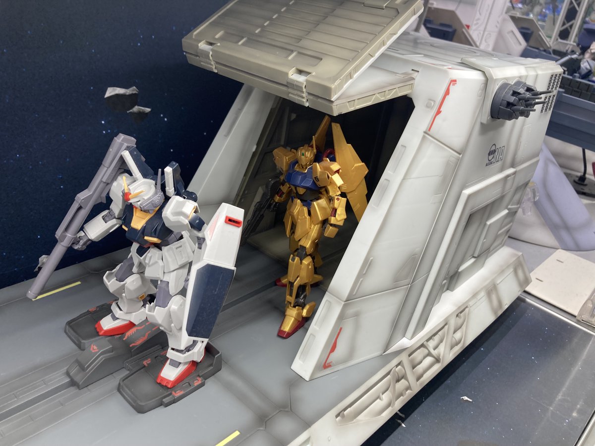 メガハウス のRealistic Model Series より #機動戦士ガンダムZZ HG用