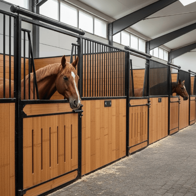 XINGLIBAMBOO's tweet image. Looking for a floor that can handle heavy traffic, pets, or even equine environments? Our Strand Woven Bamboo Stable Board is the answer.
#StrandWovenBamboo #StableBoard #DurableFlooring #HomeRenovation
