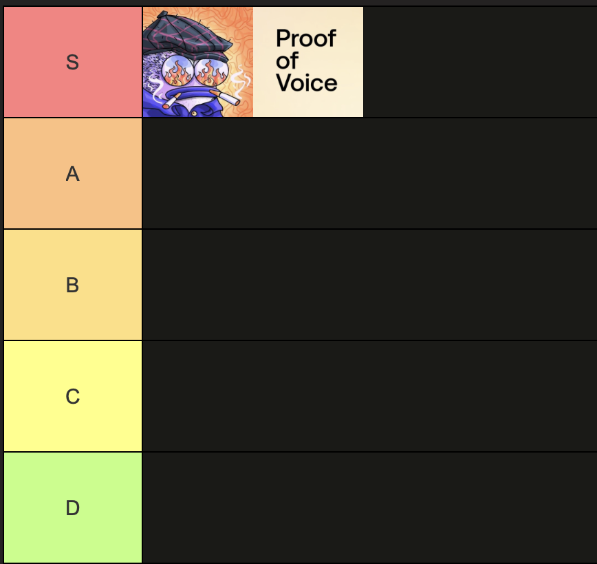 Proof of Voice (PoV) tweet media