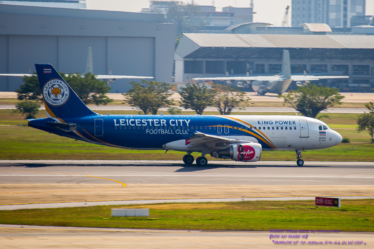 Tga380800's tweet image. Airline:Thai AirAsia
Aircraft:A320-200
Locations:DMK
Date:31/12/2022
Remarks:Leicester City Livery

#ThaiAirAsia #タイエアアジア #FD
#Airbus #A320 #A320200
#DMK #DonMueangInternationalAirport #ドンムアン国際空港 #VTBD
#飛行機好きな人と繋がりたい #飛行機好きな人 #飛行機写真
