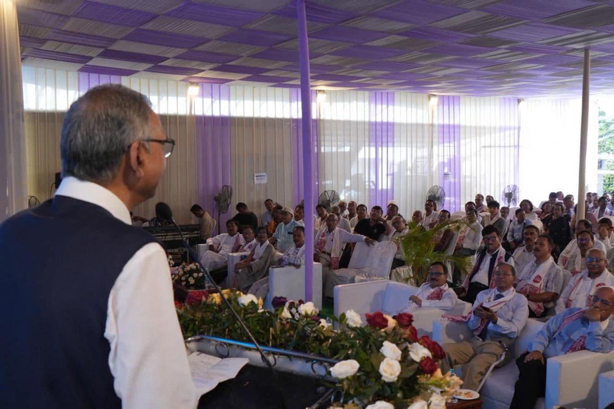 BimalOswal's tweet photo. Proud to be part of the 51st NEEPCO Raising Day celebration held on 2nd April 2026 at NEEPCO Bhawan, Guwahati (Assam). 

A remarkable milestone celebrating dedication, growth, and the spirit of powering the nation forward. Honored to witness this inspiring journey! https://t.co/TXJCEUV7uF