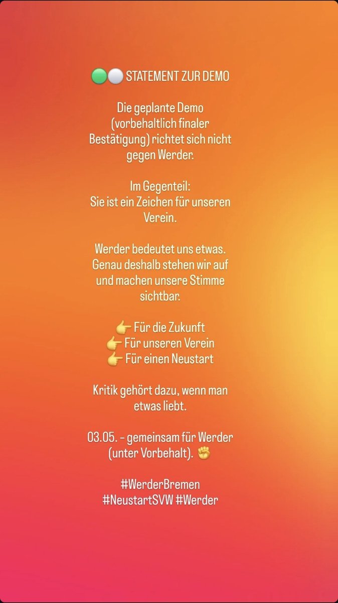dielochis2006's tweet photo. #Werder #Neustart https://t.co/4NbwKF0pqW