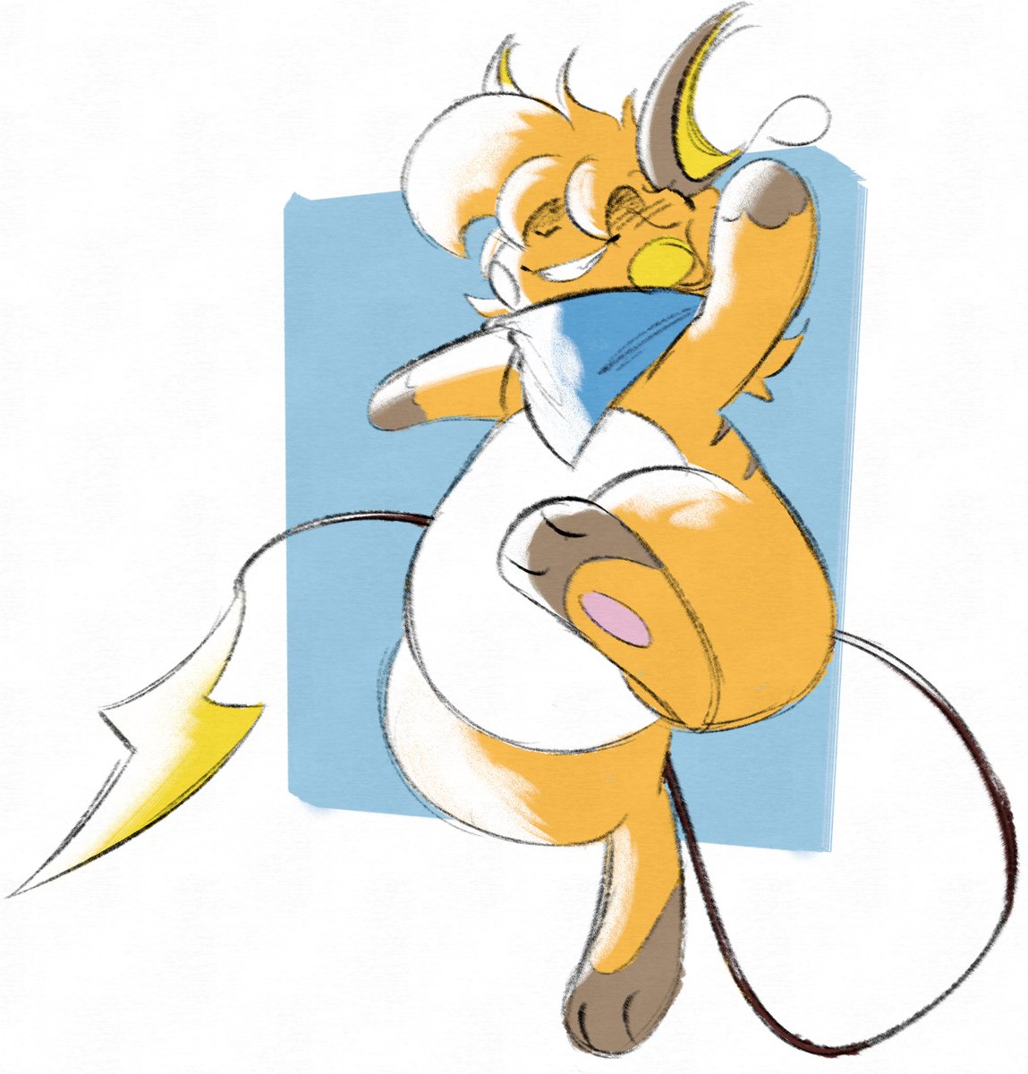 SmC_Acc's tweet photo. Roy installed the Raichu DLC https://t.co/wFk54IsYFW