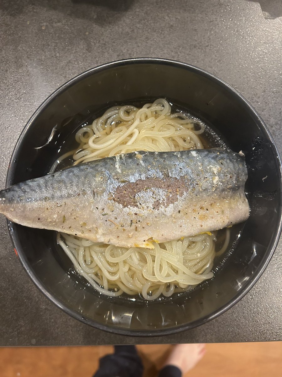 鯖冷麺です 