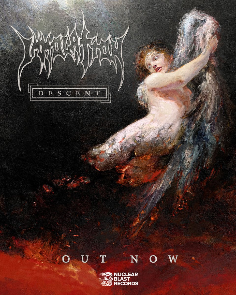 Immolation's tweet image. 🔥DESCENT🔥  OUT NOW!!! Stream &amp;amp; Shop ‘DESCENT’ at the Link below:

immolation.bfan.link/descent

@nuclearblastrecords #deathmetal #blackmetsl #music #heavymetal #newmusic