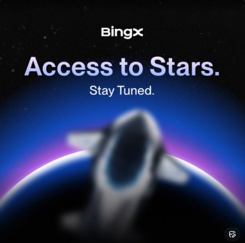 AlexWarren220's tweet image. Something’s brewing with a SpaceX-themed teaser from BingX 👀 Details are scarce, but it hints at a possible airdrop or reward event. Still speculative, but early attention could matter. Worth watching for updates. 

#CryptoAlpha #AirdropHunt