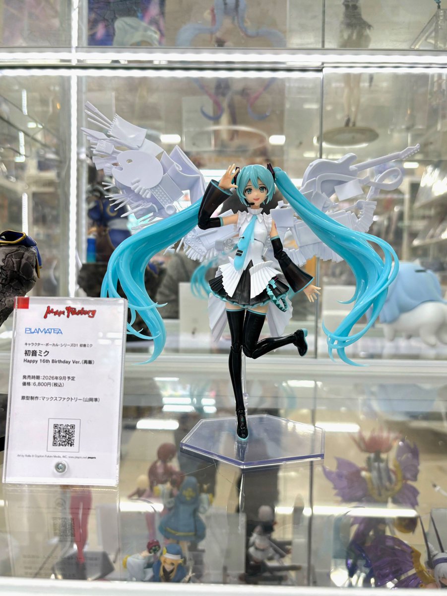 gsc_sales's tweet image. ✨展示情報 その②✨

同じくあみあみ秋葉原ラジオ会館店にて
予約受付中のフィギュア、PLAMATEA、figmaの
彩色見本を展示中！

週末はぜひ秋葉原へ！🏃💨

#グッスマ
#maxfactory
#Phat