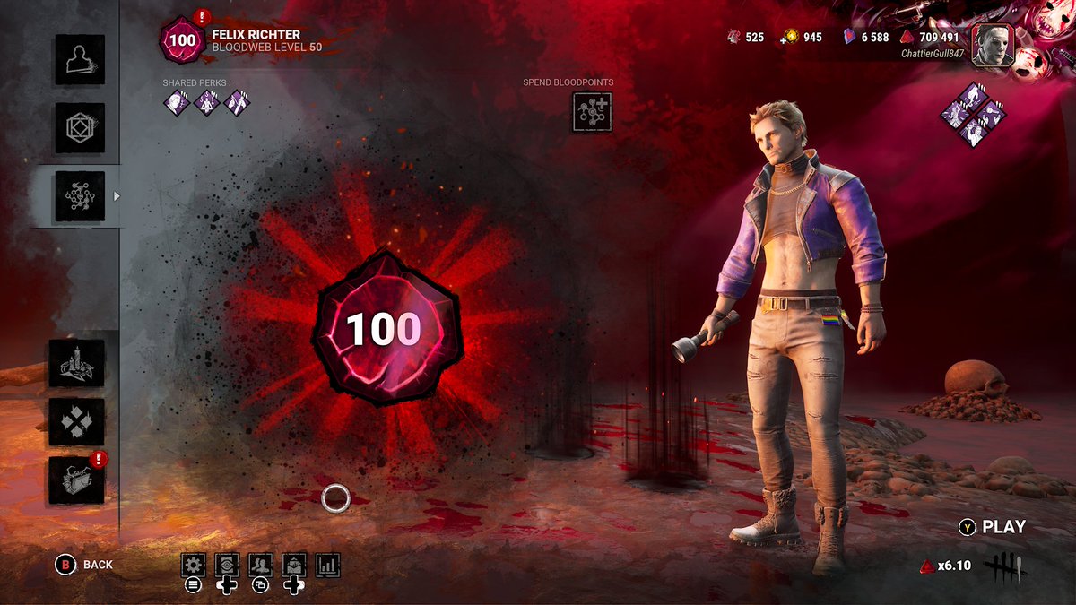 B is my first letter tweet media