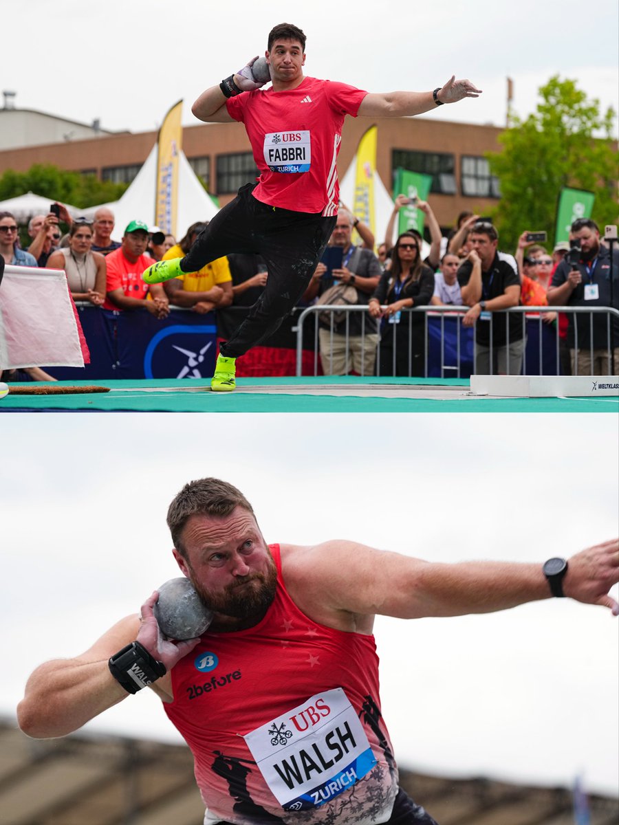 DiamondLeagueXM's tweet image. Men's Shot Put 🔥
Heavy metal. Pure force. The ring awaits. 🎯

Ryan CROUSER
Joe KOVACS
Leonardo FABBRI
Tom WALSH
Rajindra CAMPBELL
XING Jialiang

Who delivers the biggest throw? 💪

📷CHIARA MONTESANO/DAN VERNON/MARTA GORCZYNSKA
#XiamenDL #DiamondLeague #ShotPut
