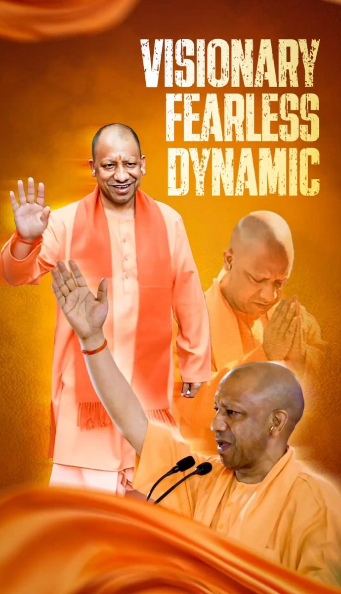 KESRIYAA's tweet image. From intent to impact-this is what real leadership looks like.
Inspired by the journey of CM Yogi Adityanath Ji.
Exceptional and inspiring leadership - setting new benchmarks for development!
#UPCM #Progress
