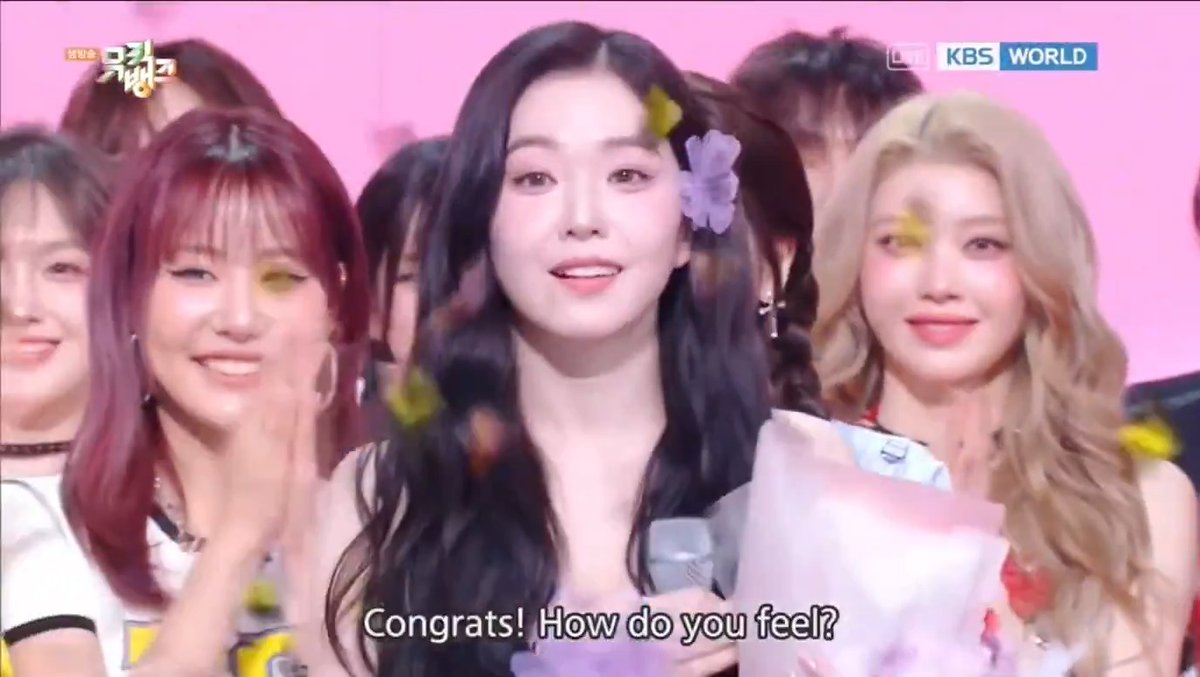视频展示: Only 7 fans were allocated for Irene in the live s