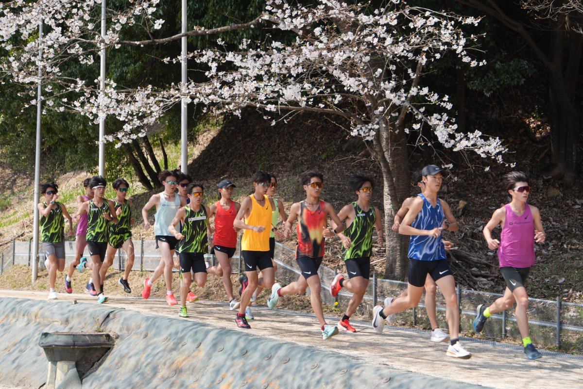 長距離ブロック】 久しぶりにポイント練習の様子です❕🌠 今週から授業