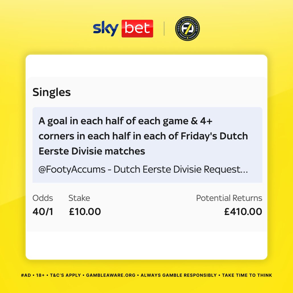 Footy Accumulators tweet media
