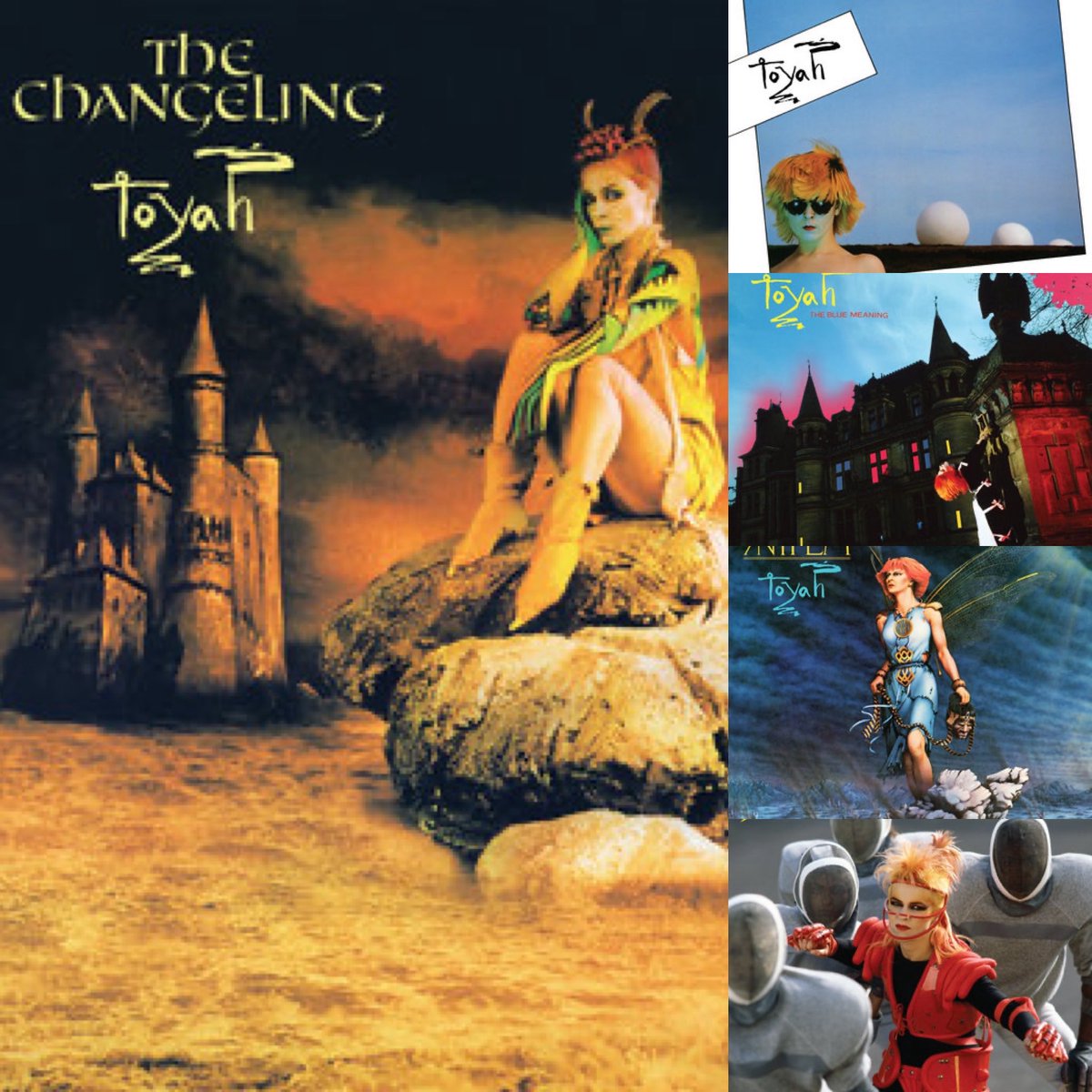 toyahofficial's tweet photo. ♫ #Toyah’s 5 studio albums originally recorded for Safari Records are now available to download in hi-res 24-bit audio on @Bandcamp https://t.co/r3PQTJleW9 

🐑 1979 Sheep Farmimg In Barnet
🏰 1980 The Blue Meaning 
🤘 1981 Anthem 
👿 1982 The Changeling
🩶 1983 Love Is The Law https://t.co/ZsyGoTEDLC