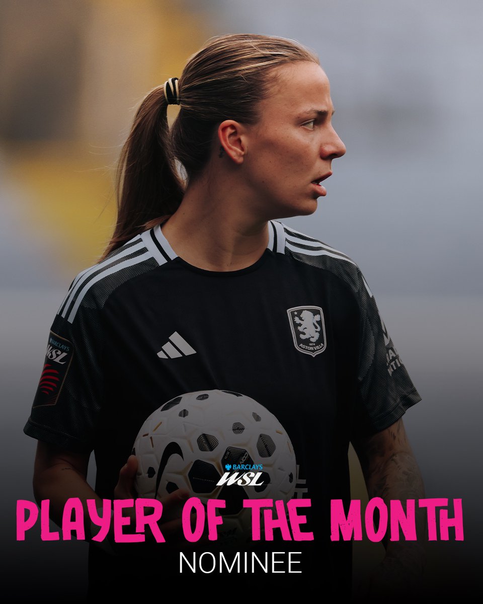 AVWFCOfficial's tweet photo. Seven goals and assists between these two in March 🤯

Lynn Wilms and Kirsty Hanson are both up for #BarclaysWSL Player of the Month 🌟⤵️