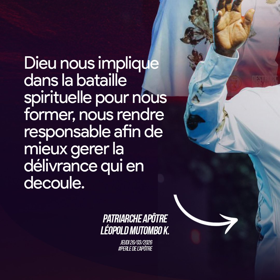 lmutkal's tweet photo. LA BATAILLE SPIRITUELLE EST UNE BATAILLE EXISTENTIELLE...
#PerlesDeLapôtre #DA52
#Chap52 #ApLMK https://t.co/jyFjxTwXwN