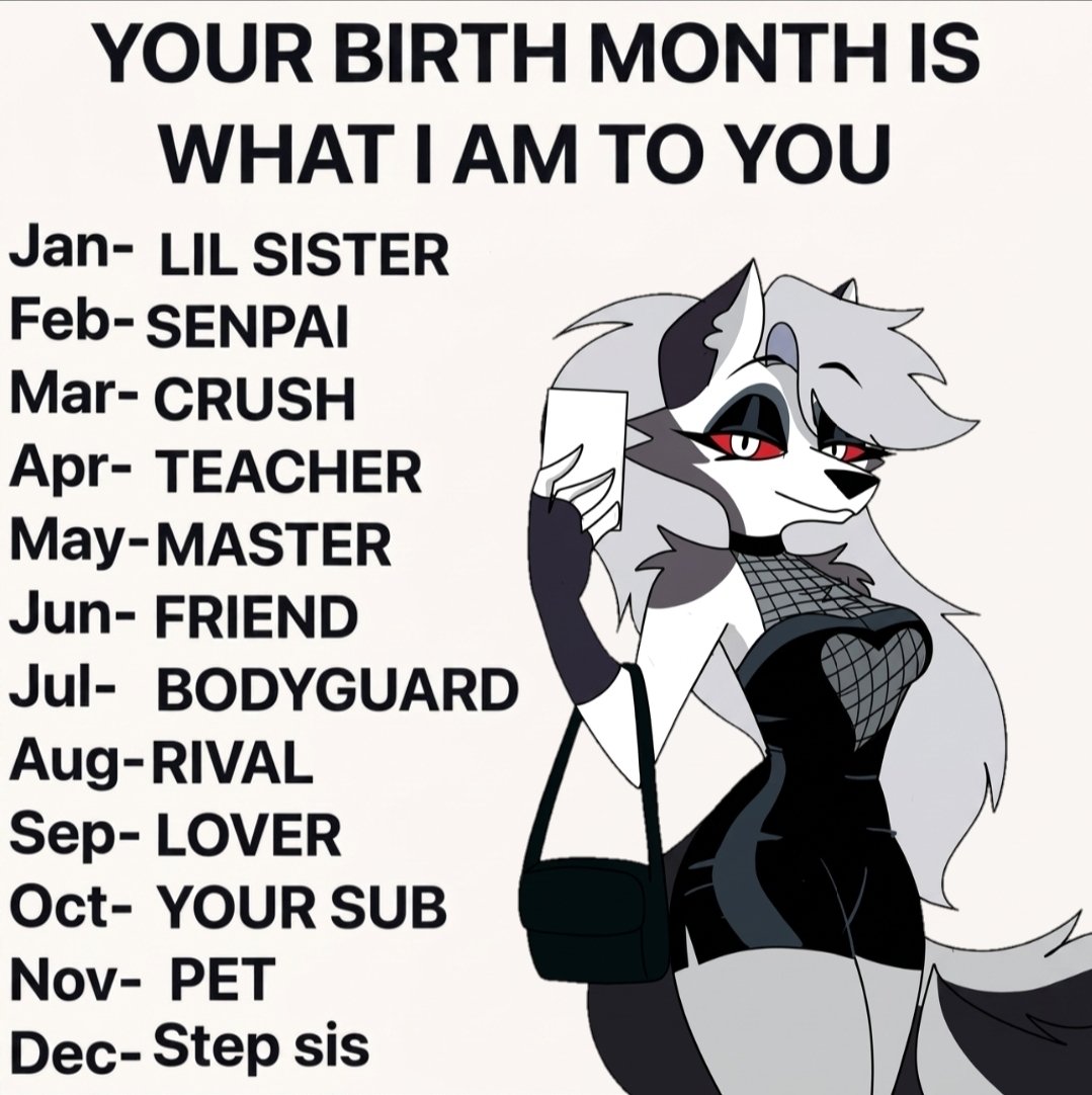Thunder_Fun191's tweet photo. Your birth month is what she's to you #loona #Hellhound https://t.co/xu2aggkzt7