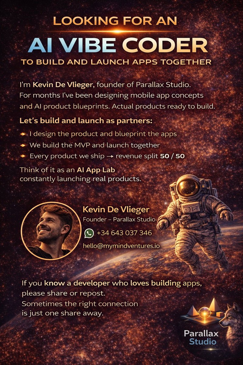 Parallax Studio | 🧠✨ Concept Architect 🚀 tweet media