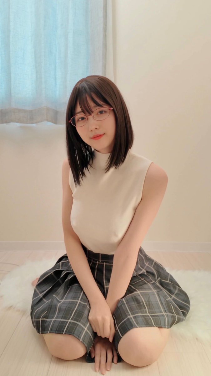 ao513ao's tweet photo. ちょっとあざといメガネちゃん https://t.co/ApjVZmdaLq