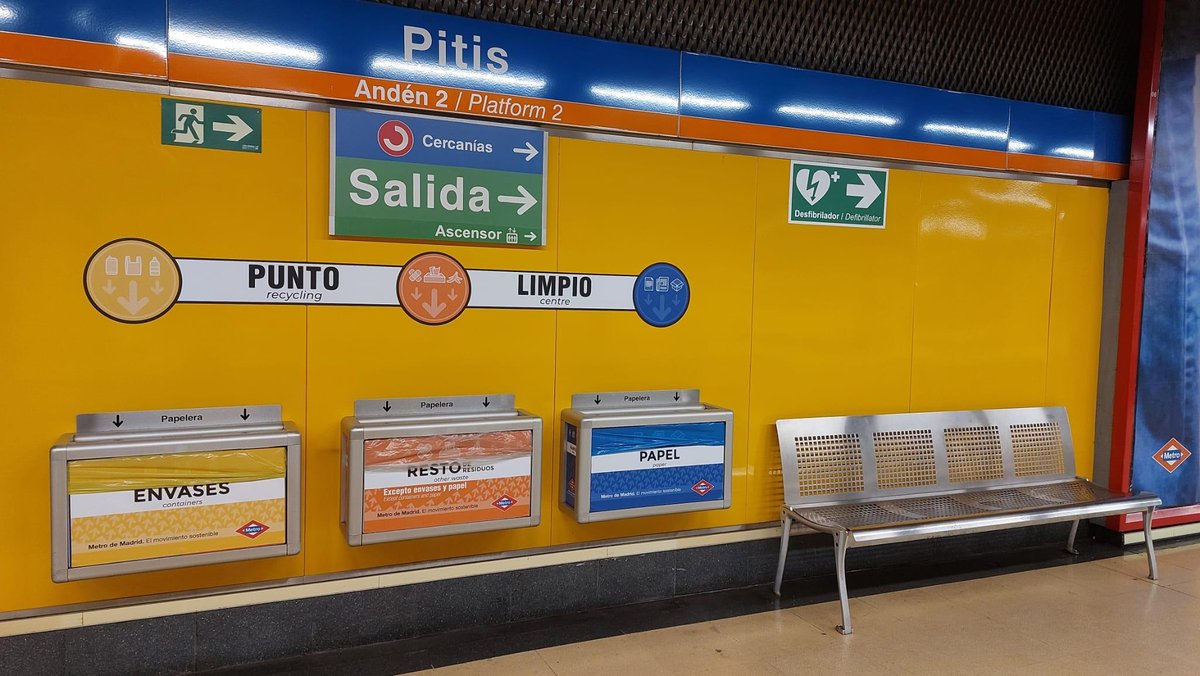 Metro de Madrid tweet media