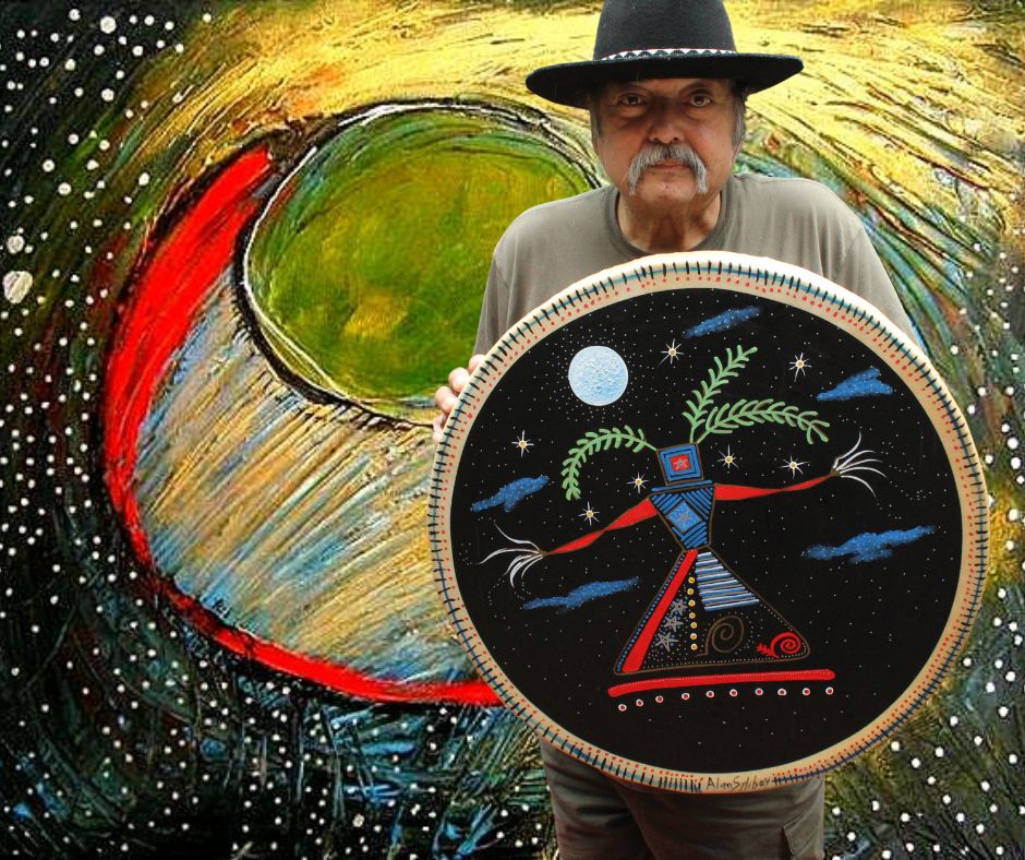 April 10, 2026
The Daily Drum
Today’s drum is entitled “Spirit Woman”.
This spirit woman is overlooking the physical world.
There are spirits and people among us who can bridge the spirit world and physical world.
Have a Great Week-End!