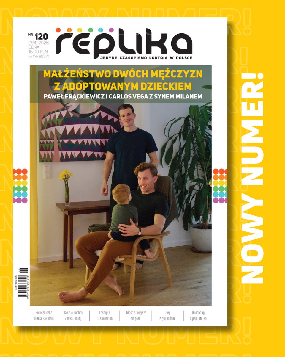 Magazyn LGBTQIA „Replika" tweet media