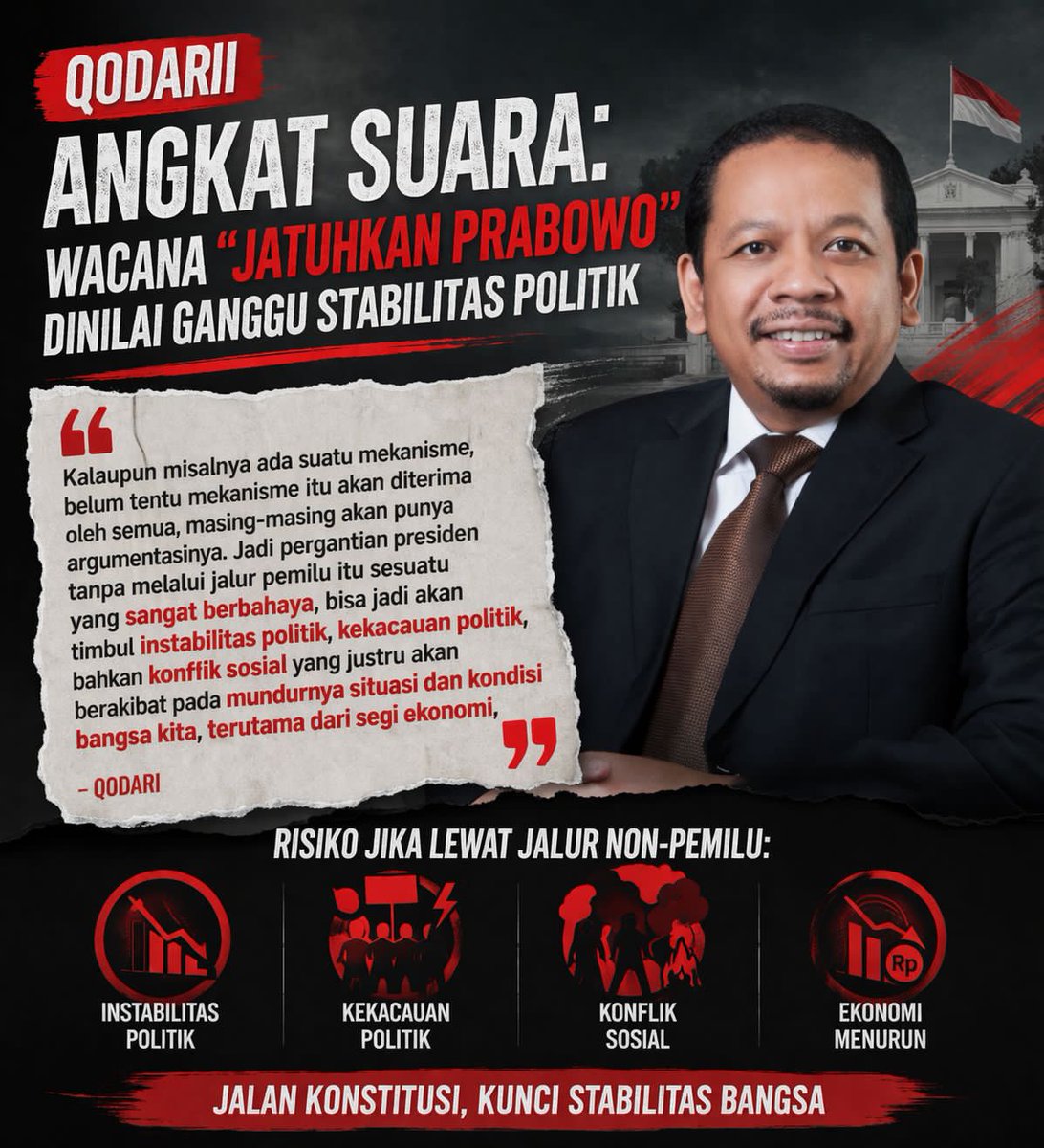 Mufti61795122's tweet photo. mari tetap menjaga persatuan dan kesatuan bangsa tampa mau dipecah belah. Tetap Jaga Stabilitas 🔥🔥 https://t.co/lbqLR62Z9u