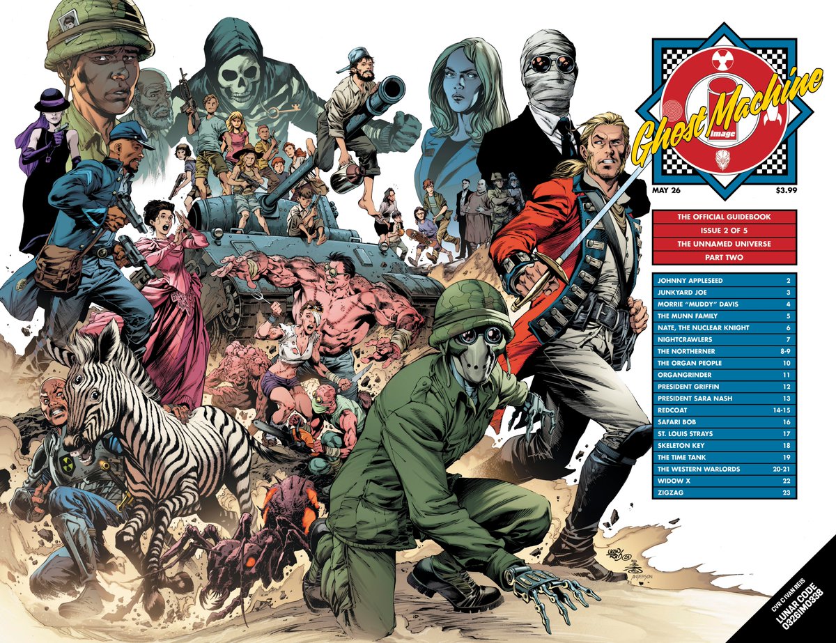 BuzzComics's tweet image. Preview de Ghost Machine: The Official Guidebook #2 (of 5) par @BradMeltzer, @PeterJTomasi, Geoff Johns, Andrew Currie, Gary Frank, Brad Anderson et Bryan Hitch chez @ImageComics / @GhostMachine #ImageComics #GhostMachine #Comics buzzcomics.net/showpost.php?p…