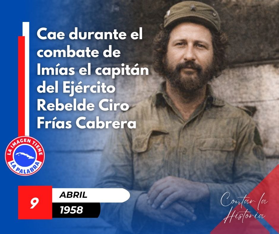 AngelCuban45170's tweet photo. Hoy en la Historia.........
#CubaViveEnSuHistoría https://t.co/UMnMT4S1Zx