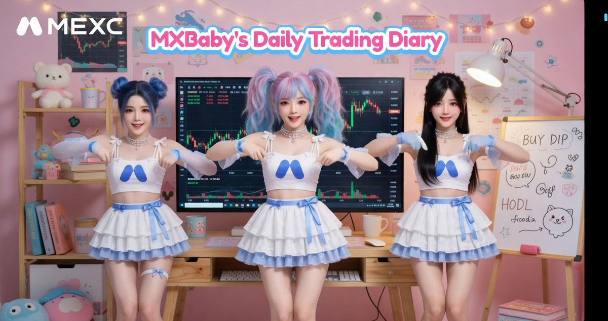 loulou_121225's tweet photo. @MVENTURE_MAL   I want to see... 
MXBaby's Daily Trading Diary..💞
Short vlog-style animated episodes following #MXBaby’s “baby life” as a little crypto trader: 
waking up to check charts, making “smart deposits,” celebrating wins with happy dances, and learning from dips with comforting hugs. 🫂🤍

Each episode highlights one MEXC tool (like 0-fee trading or futures) in a fun, relatable way please🙏

@kirokiroshipoop
@KazukoXkazumi 
@chatoubo 

#MEXC #MEXC8th