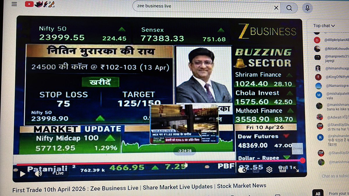 Chirag_90's tweet photo. @AnilSinghvi_ @ZeeBusiness @NitinNifty 

Sir i guess u mean 21st April as 13th April ce is trading at ₹15

Just sharing https://t.co/GMGNDIV7MA