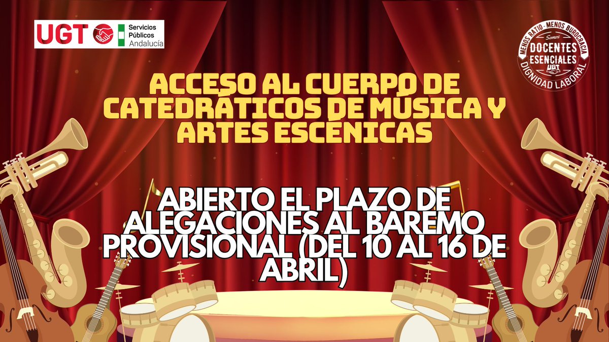 UGT Educación Andalucía tweet media