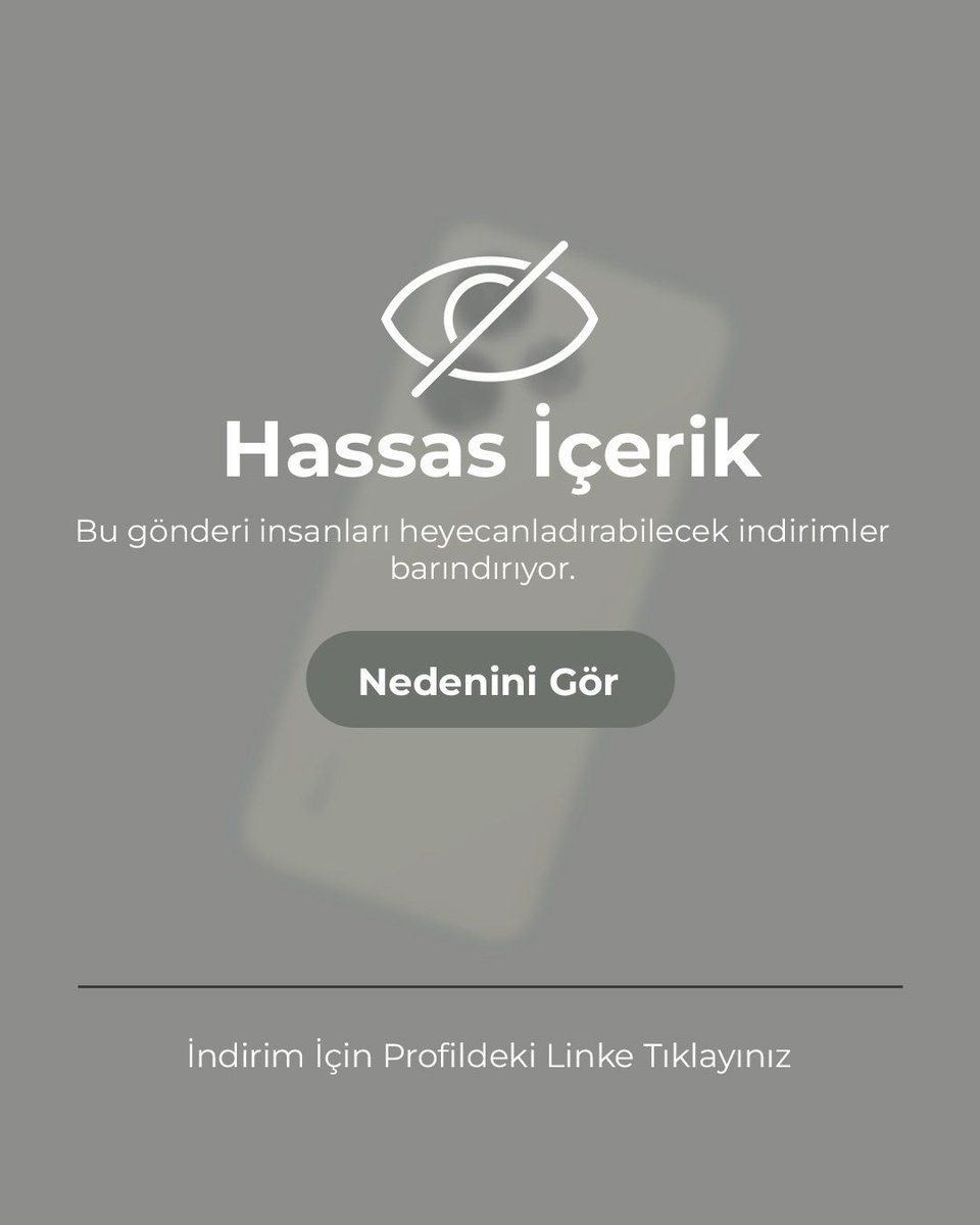 Gizli değil, sadece fırsat dolu. 👀
Gören kazanır, kaçıran düşünür.

Profildeki linke tıkla, indirimleri ilk sen yakala.

#Mobilfon #YenilenmişTelefon #Fırsat #İndirim #Teknoloji