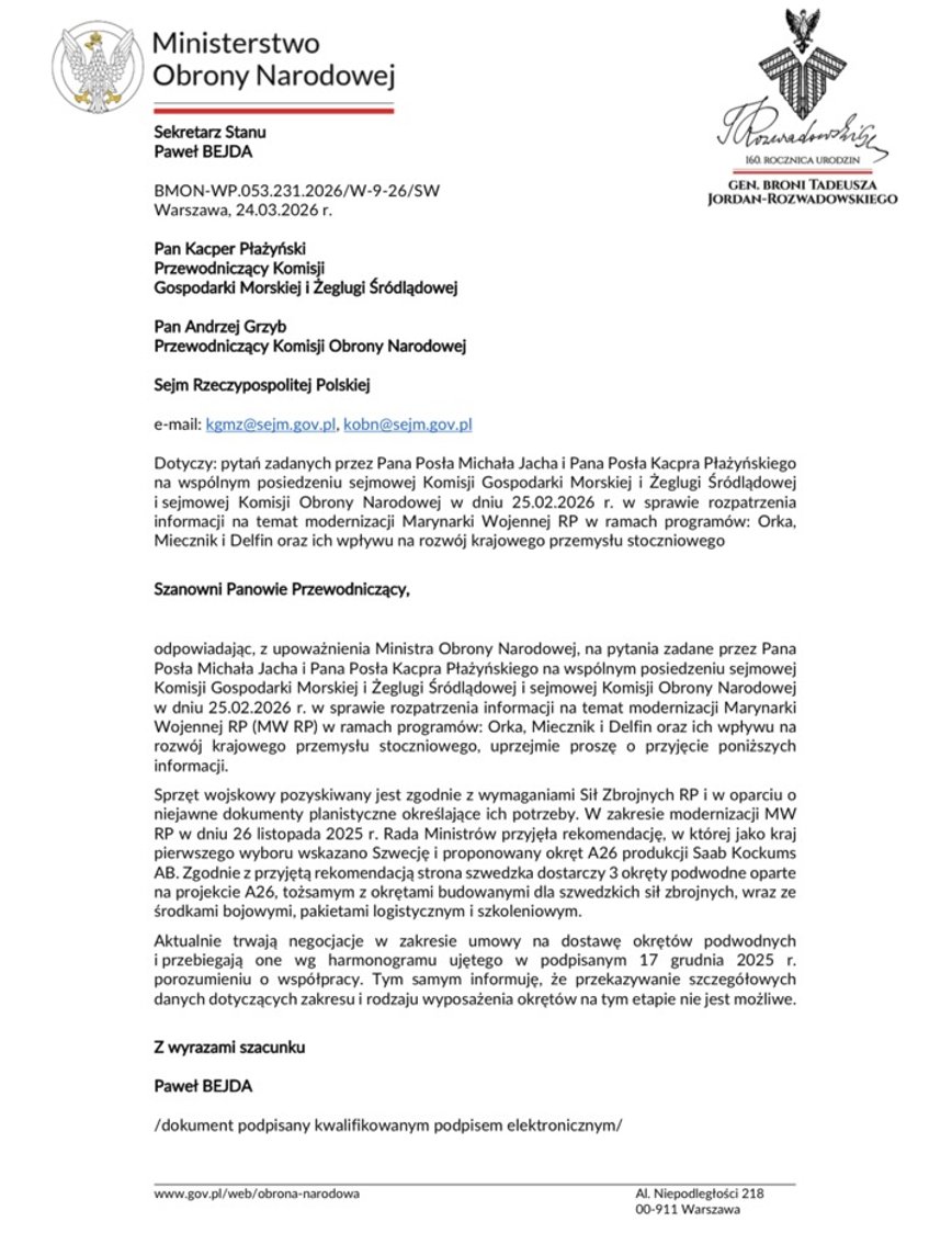 Kacper Płażyński tweet media