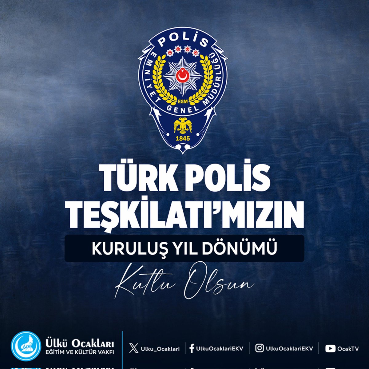 Kahraman Türk Polis Teşkilatımızın Polis Haftası Kutlu Olsun