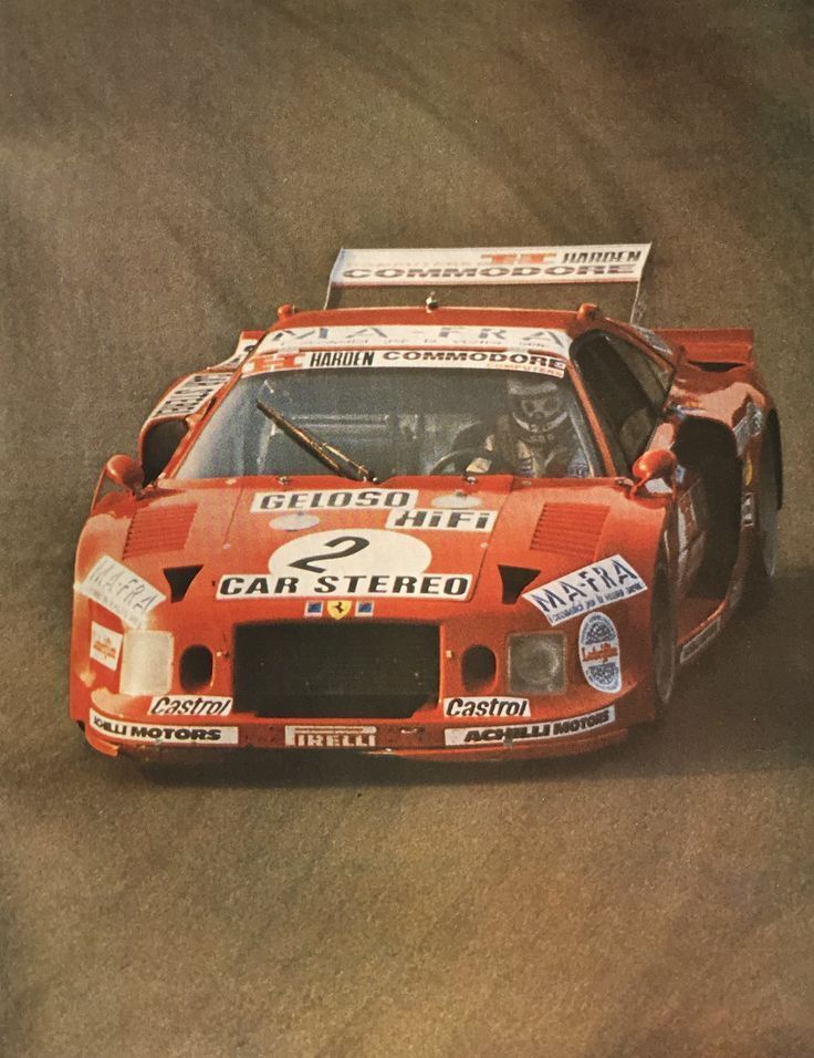 Retromania4ever's tweet image. ✅⬜🟥 #Ferrari 308 GTB Turbo driven by Martino Finotto 🇮🇹 and Carlo Facetti 🇮🇹