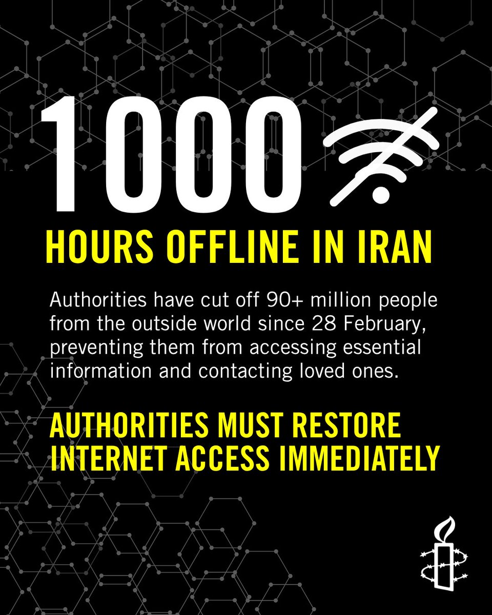 Amnesty International tweet media