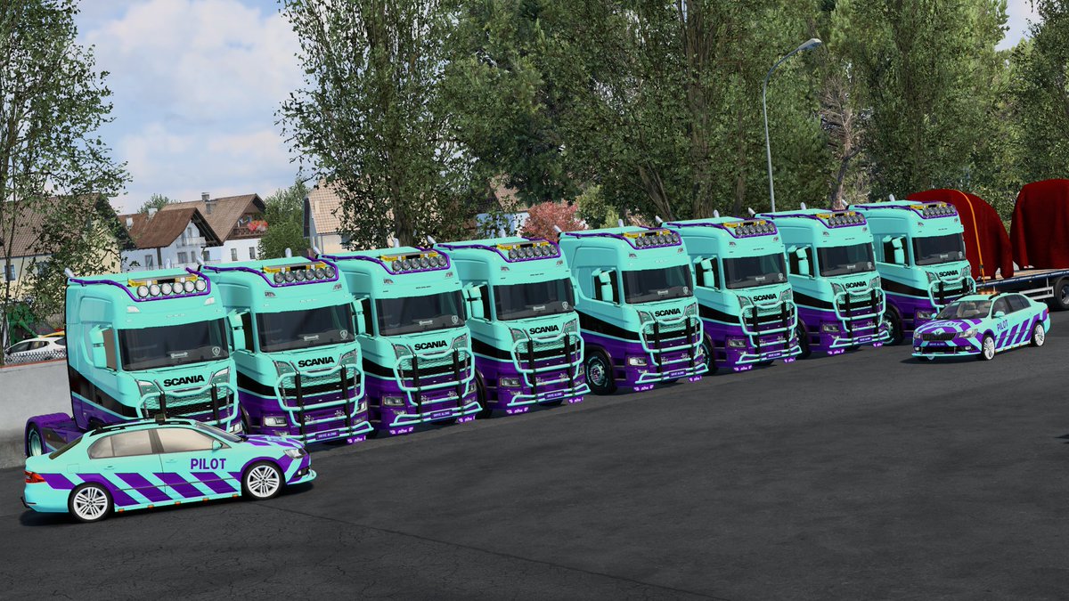 DriveAlong2021's tweet photo. Yesterday we supervised African Logistics Monthly Convoy one of our Partners it was great to help out once again and thank you to all our Staff Members helping to make it run smooth. 💞

#ets2 #tmp #convoy #vtc #eurotrucksimulator2 https://t.co/xOcC8NaXMP