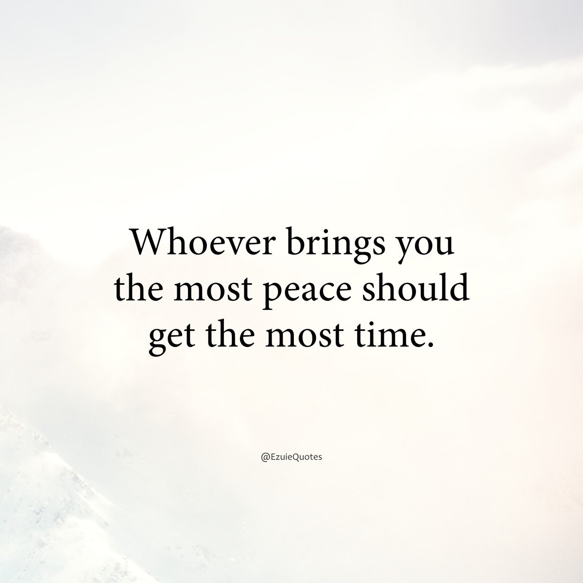 EzuieQuotes's tweet photo. Choose peace https://t.co/UYpyCh3lo7