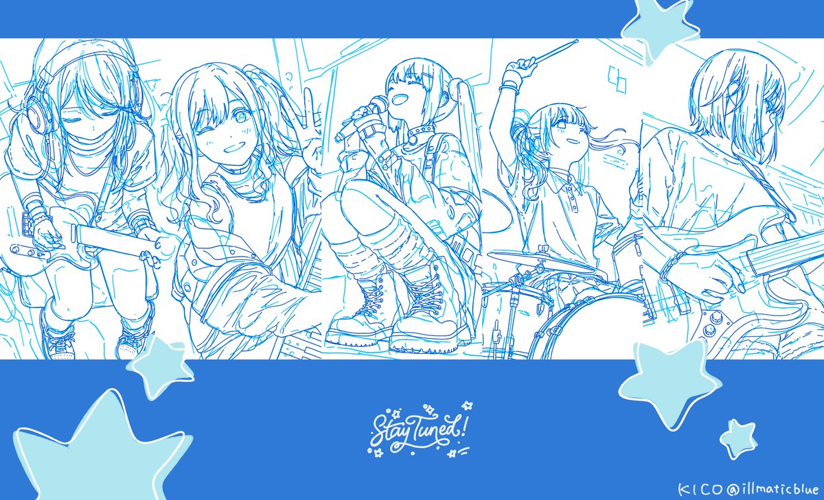 illmaticblue's tweet image. *＼ ￼おしらせ￼ ／*

#クリフェス
プロジェクトセカイ
『クリエイターズフェスタ2026』
5/30（土）初めて参加させていただきます🎸

Leo/need➕初音ミクさんのグッズを制作中です！よろしくお願いいたします🎙️
※ラフ