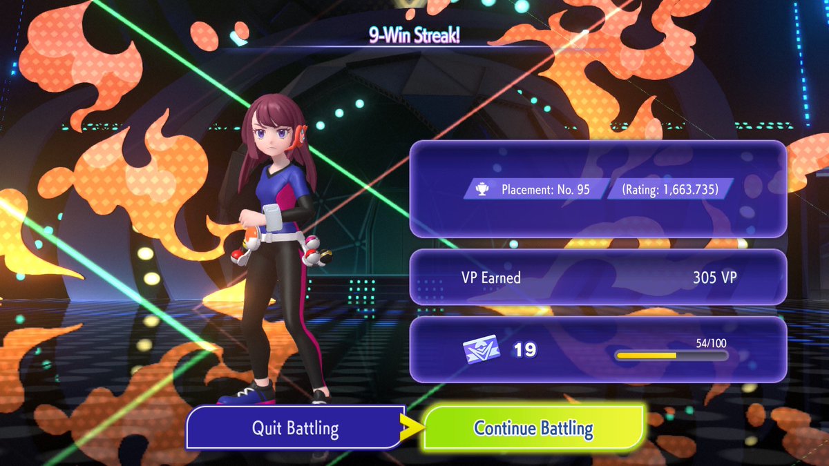 Top 100 for now in the online competition🥭🌸
#PokemonChampions
#ポケモンチャンピオンズ