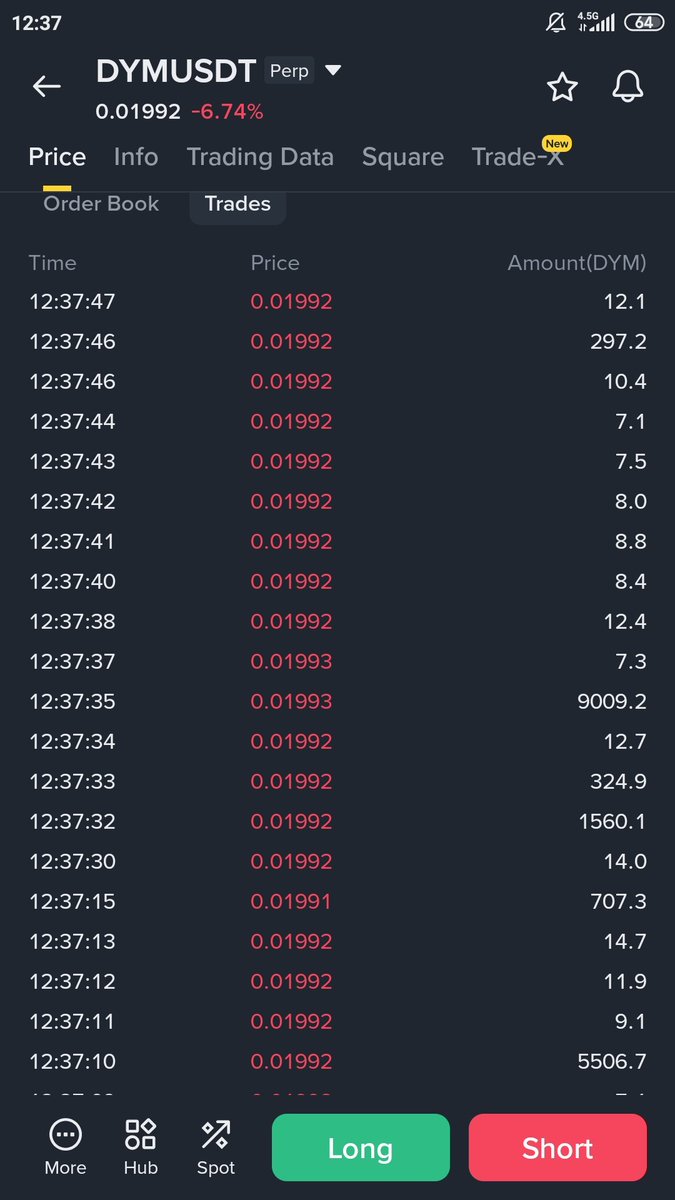 Botlar devrede Alıcı hiç yok #dym $DYM slow rug